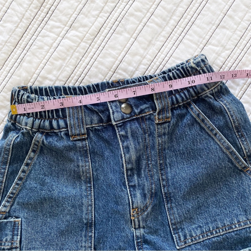 Urban Outfitters BDG Skate Shorts Denim Blue Jean Cargo Style size XS - Picture 14 of 14